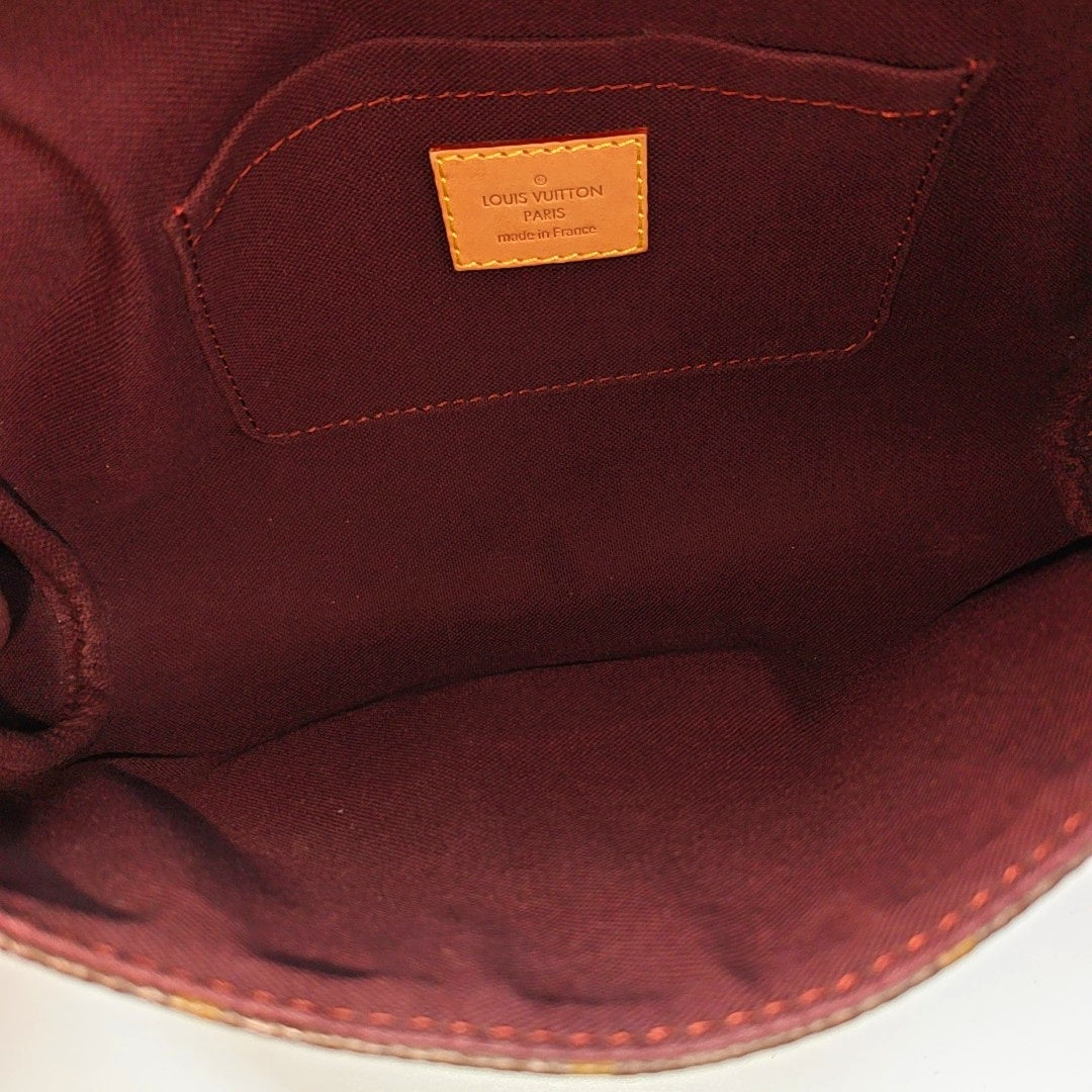 FAVORITE PM Monogram Coated Canvas Brown