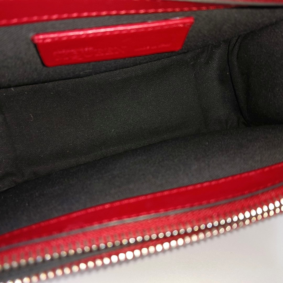Calfskin Shoulder Bag Red