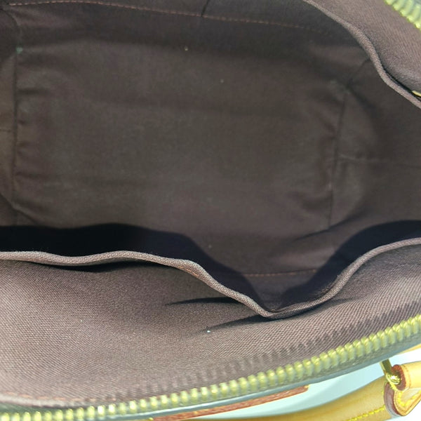 TURENNE Monogram Coated Canvas Brown