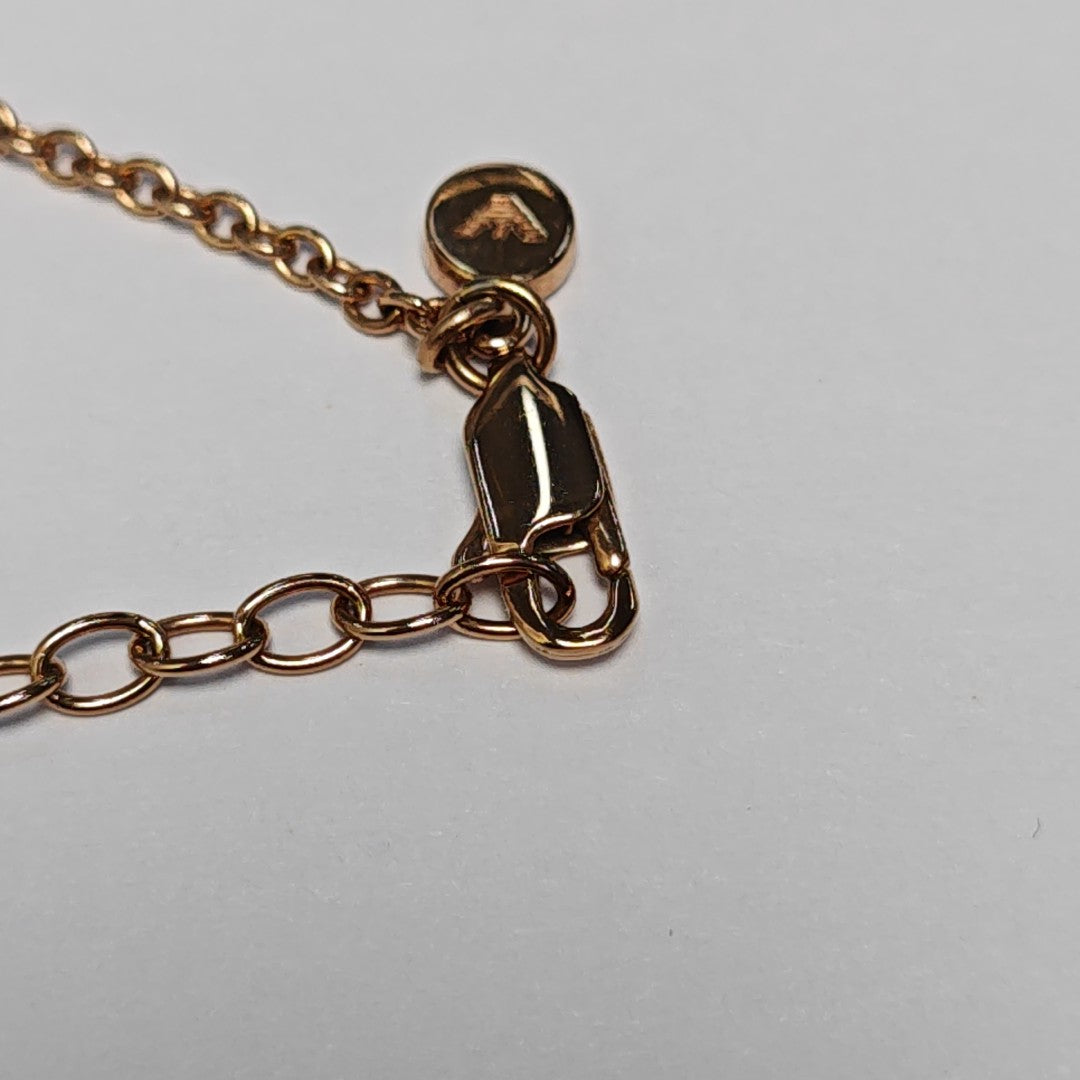 Steel Rose Gold Necklace