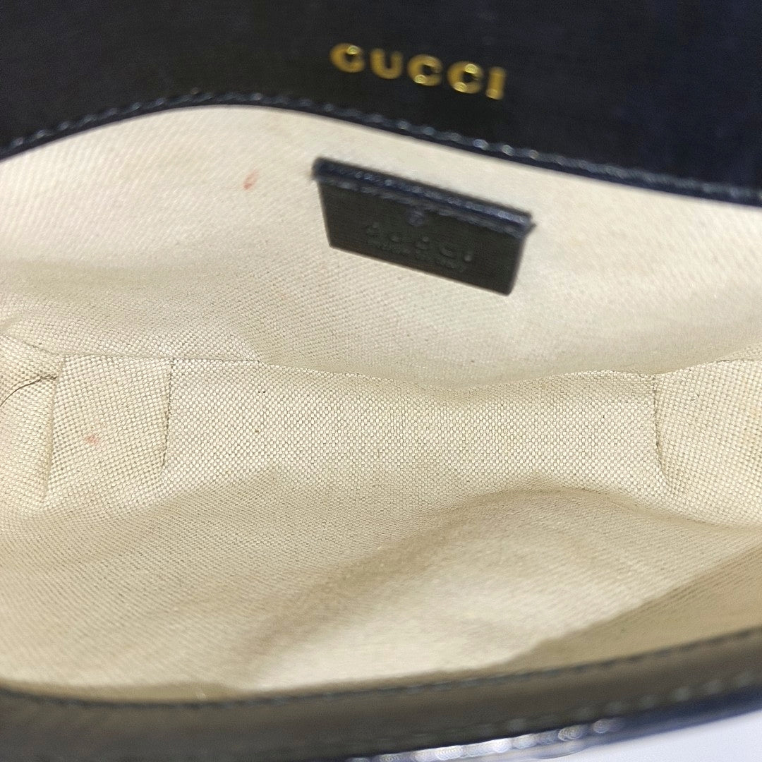 Horsebit 1955 Small Calfskin Black