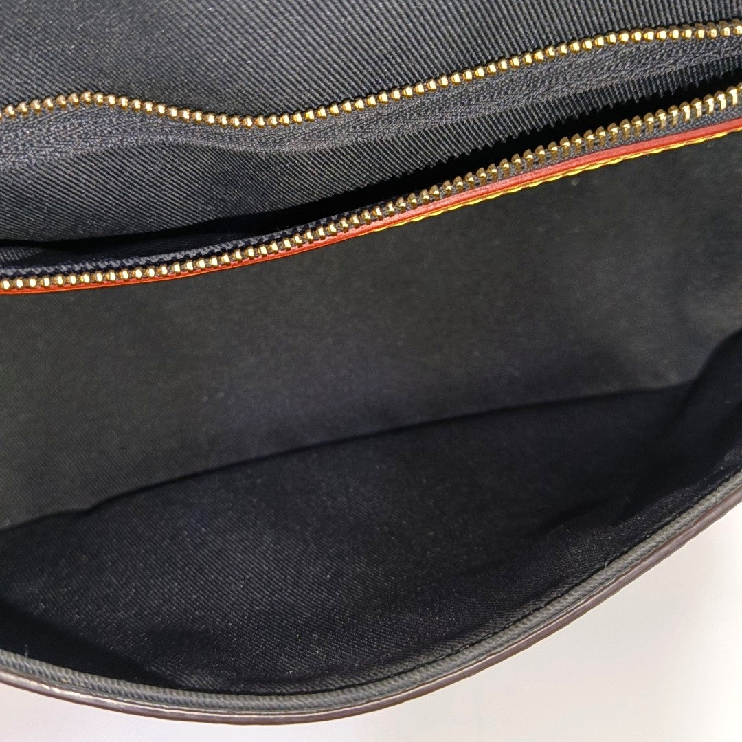 DIANE Monogram Coated Canvas Brown