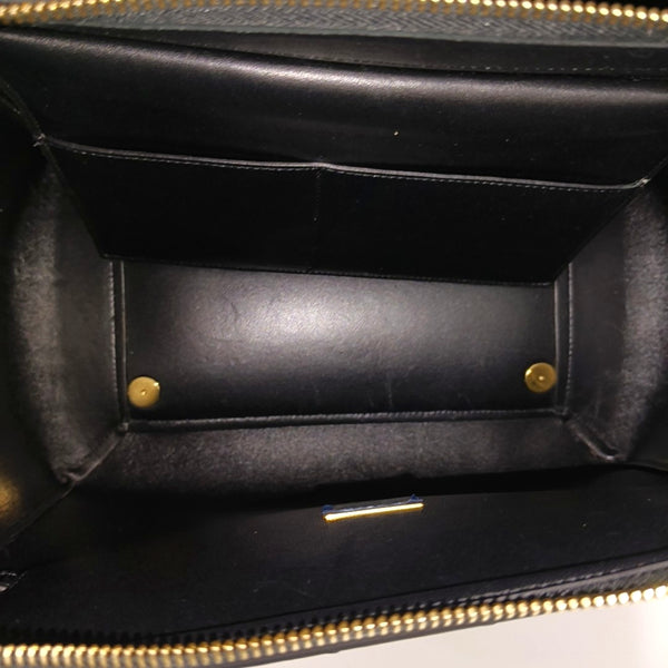 BELT Mini Quilted Calfskin Black