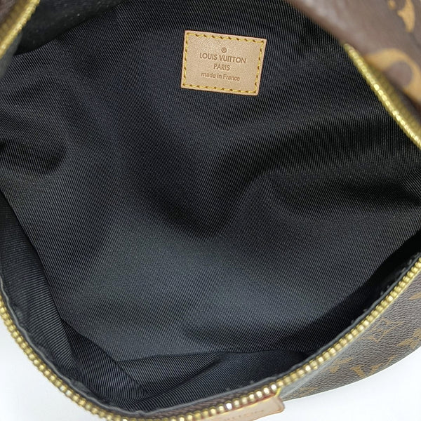 BUMBAG Monogram Coated Canvas Brown