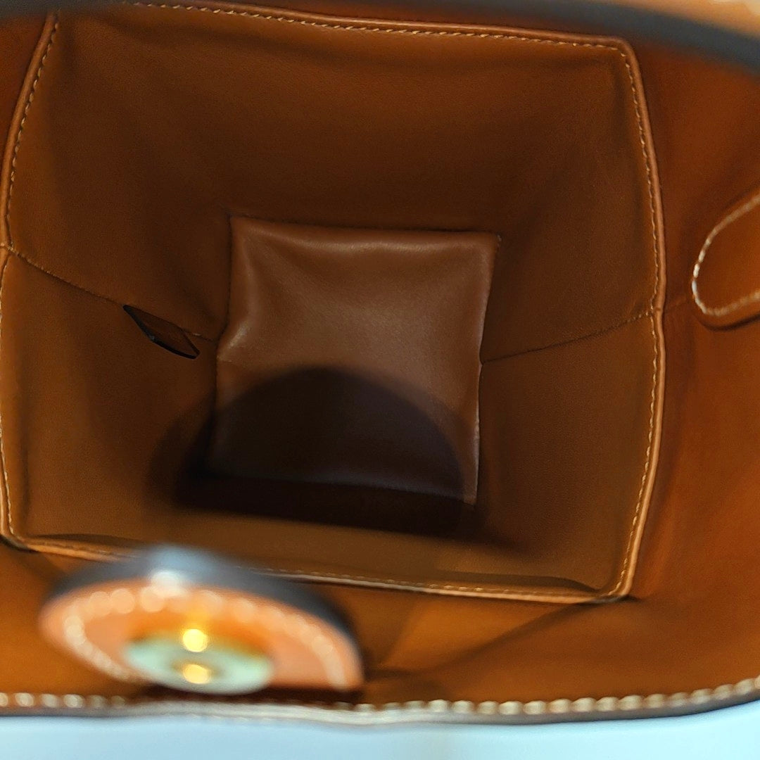STRAP BOX Calfskin Brown