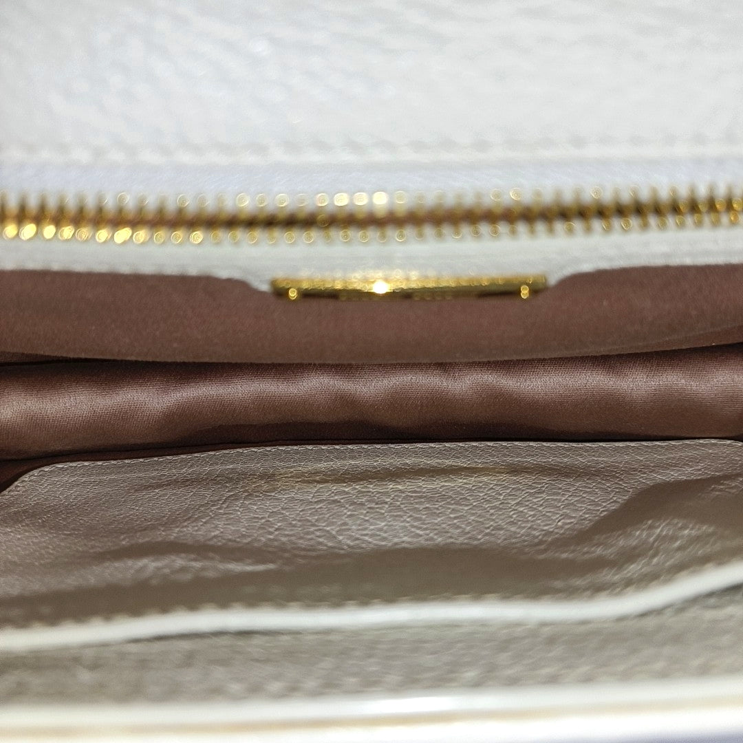 Miu Lady Straw Yellow