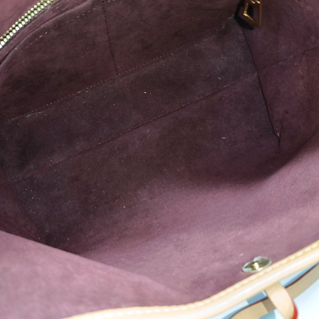 CARRYALL PM Monogram Coated Canvas Brown
