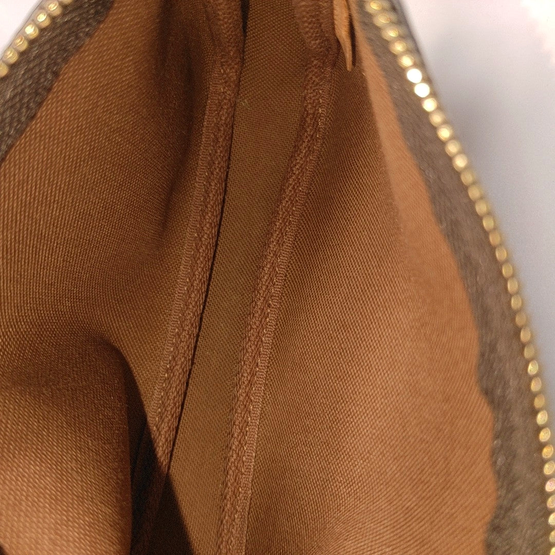 ACCESSOIRES Mini Monogram Coated Canvas Brown
