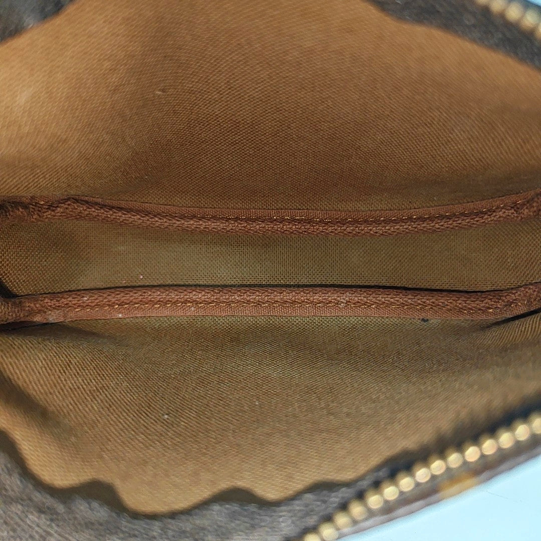 ACCESSOIRES Mini Monogram Coated Canvas Brown