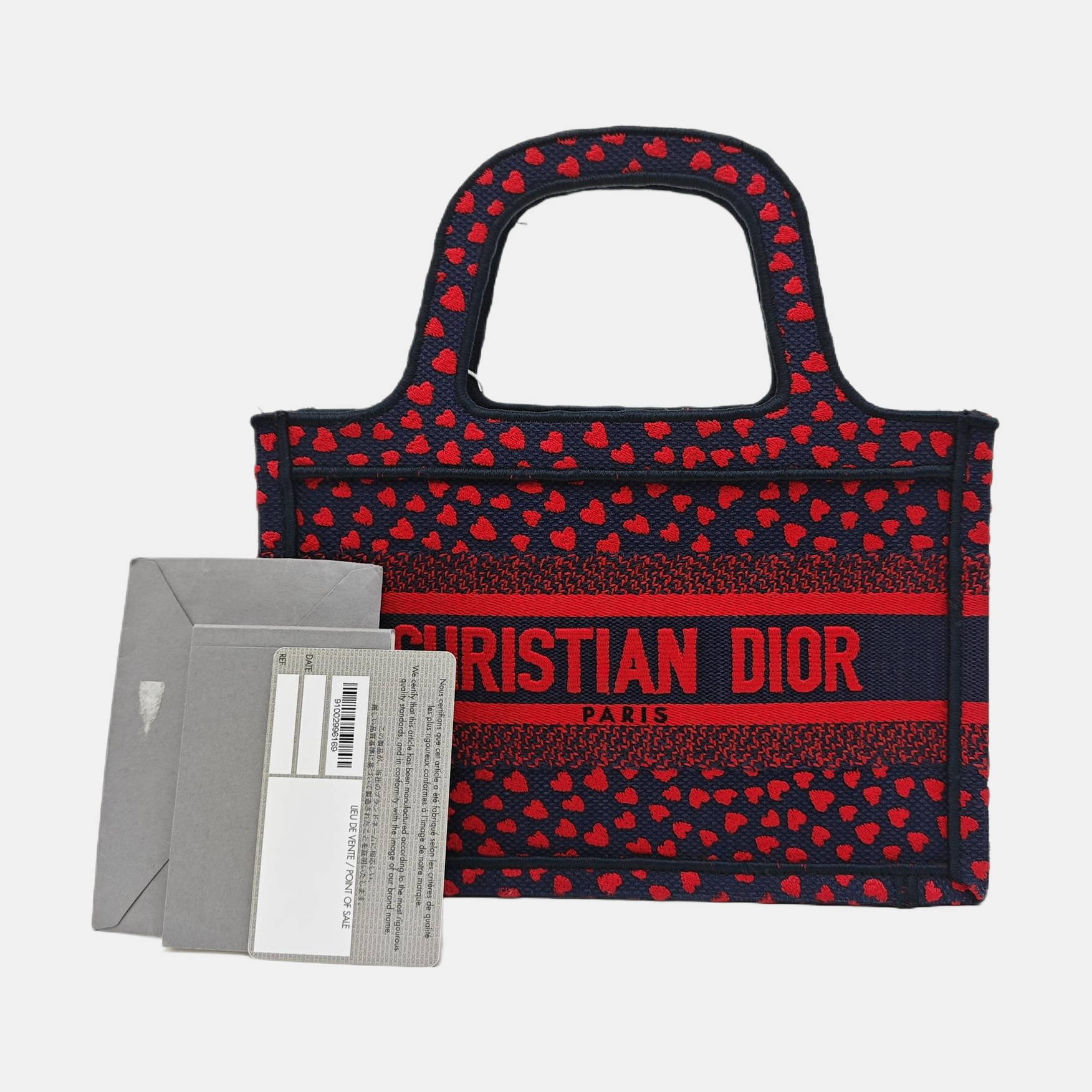 Book Tote Mini Fabric Multicolor