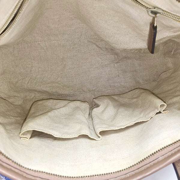 Monogram Coated Canvas Tote Bag Pink