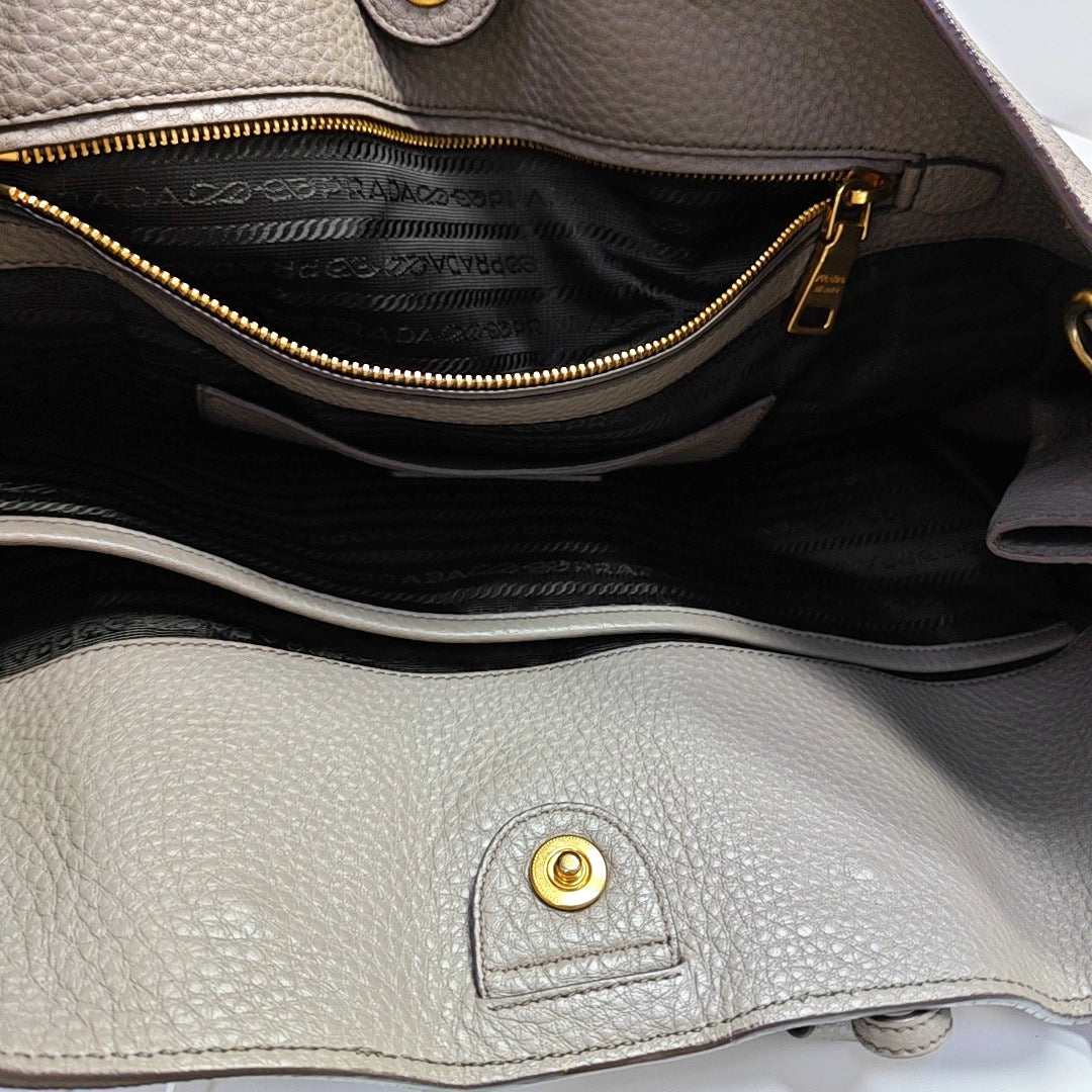 Vitello Calfskin Gray