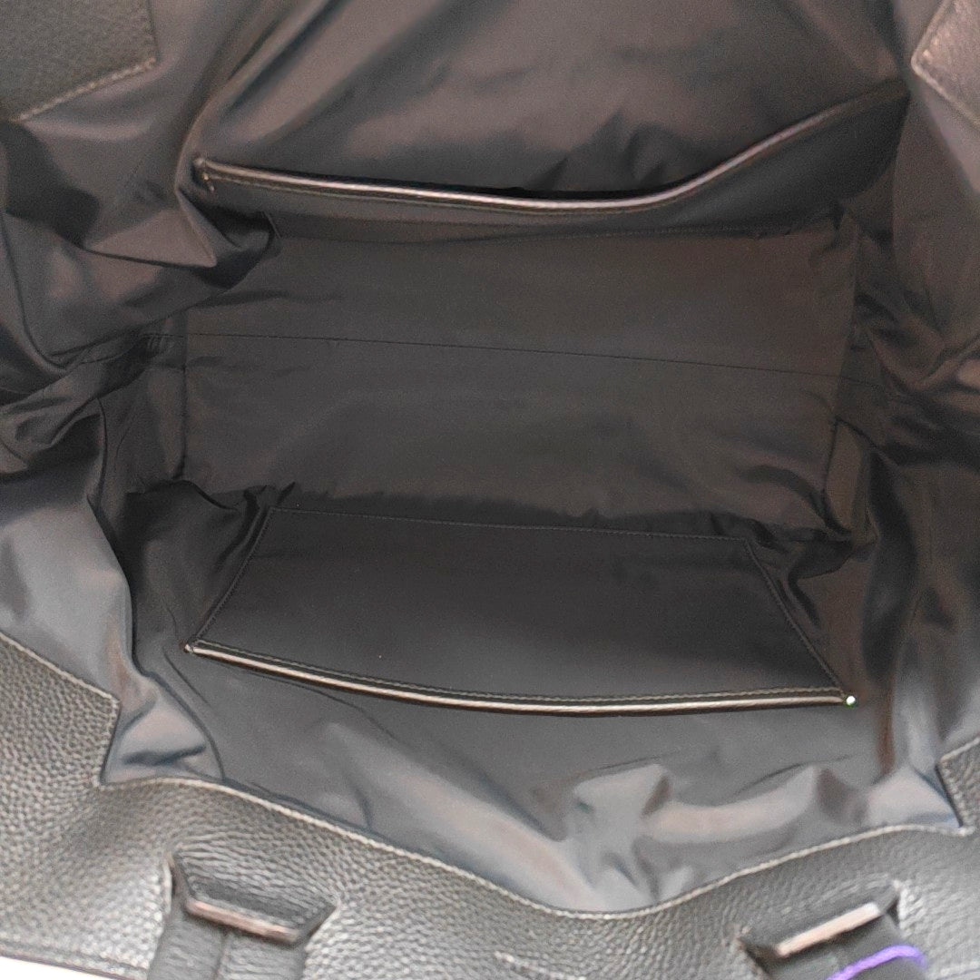HAMPTON CARRY ALL Medium Calfskin Black