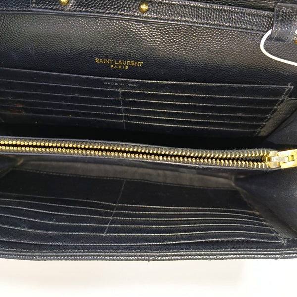 MONOGRAM Medium Chevron Calfskin Black