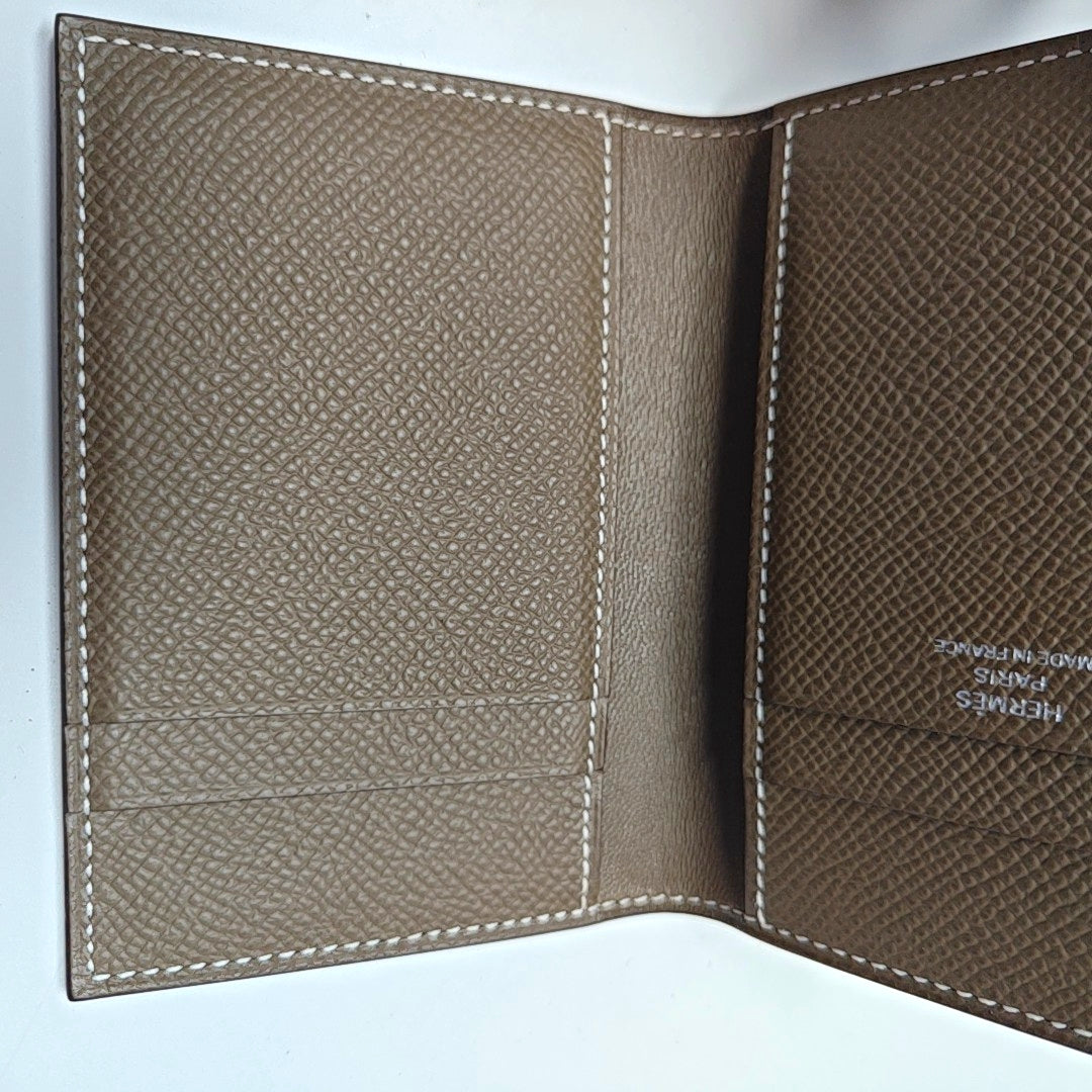 MC² Epsom Gray Card Holder