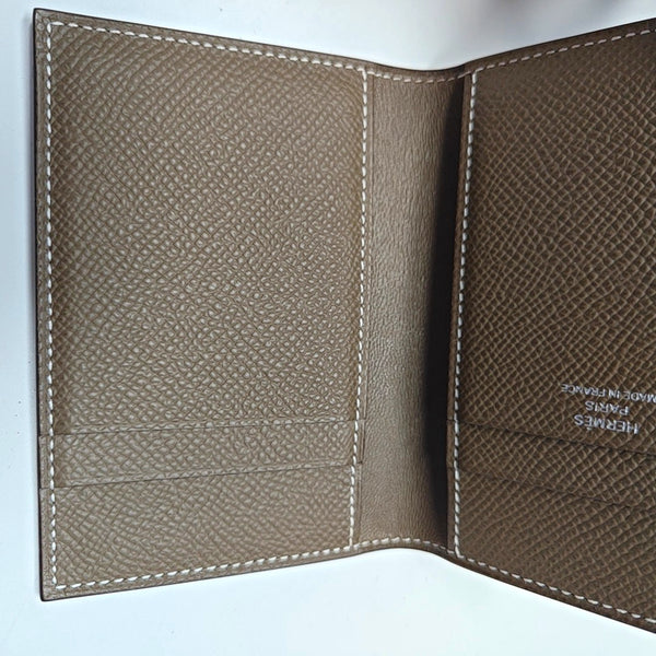 MC² Epsom Gray Card Holder