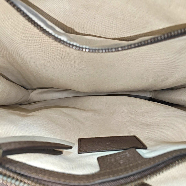 Monogram Coated Canvas Tote Bag Black