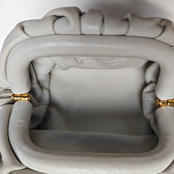The Pouch Calfskin White