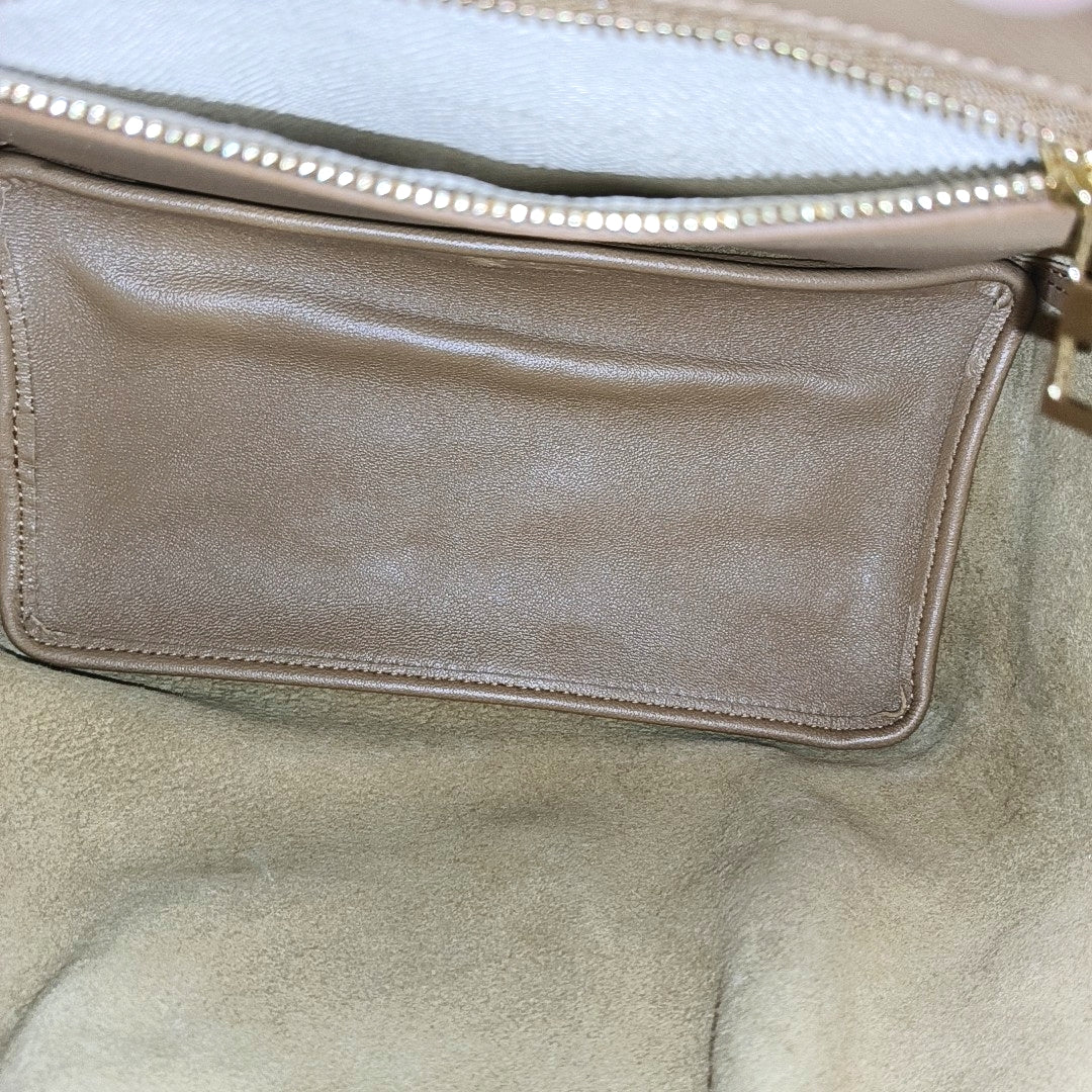 Squeeze Lambskin Brown