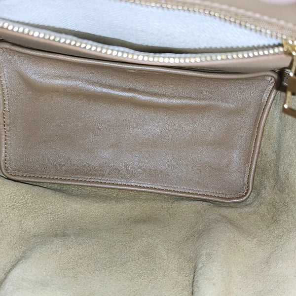 Squeeze Lambskin Brown