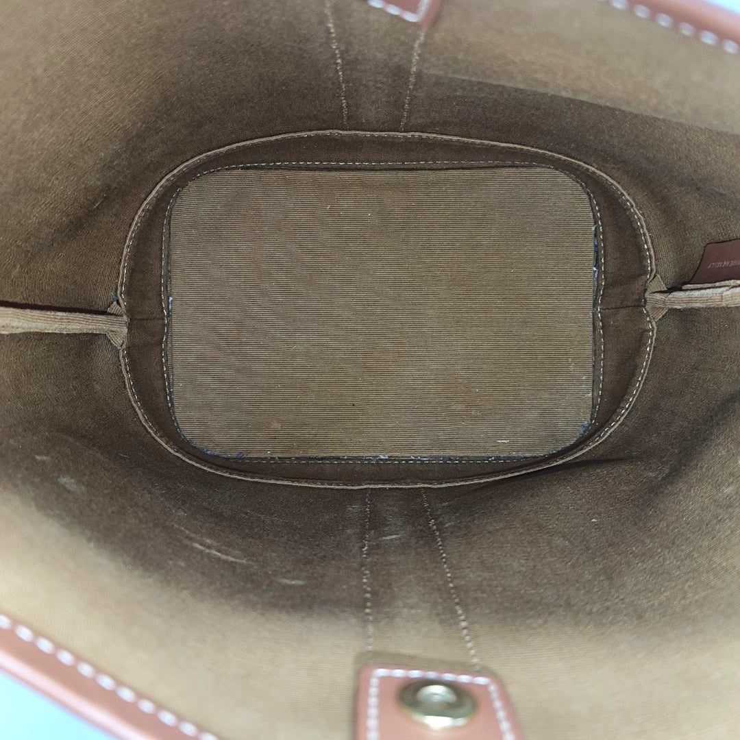 TRIOMPHE CANVAS Small Coated Canvas Brown