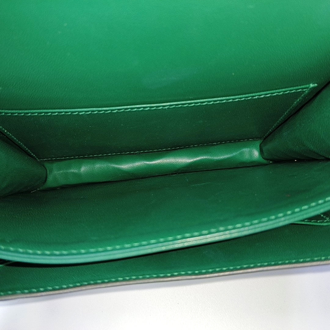 Constance 19 Shiny Porosus Crocodile Green