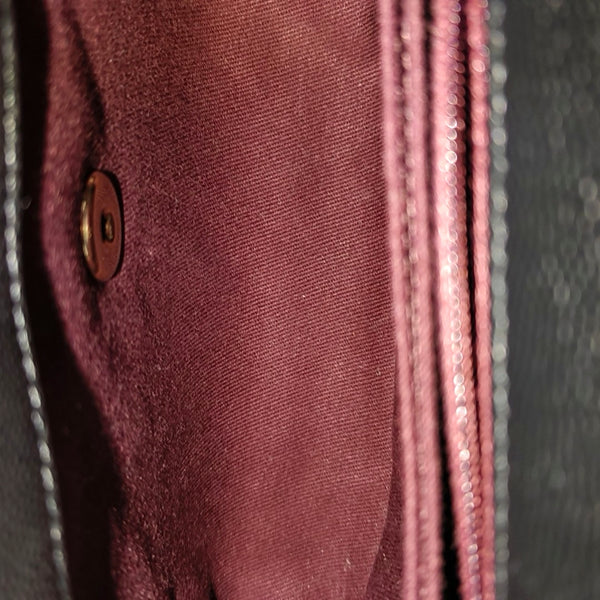 COCO HANDLE Small Quilted Grained Calfskin Black