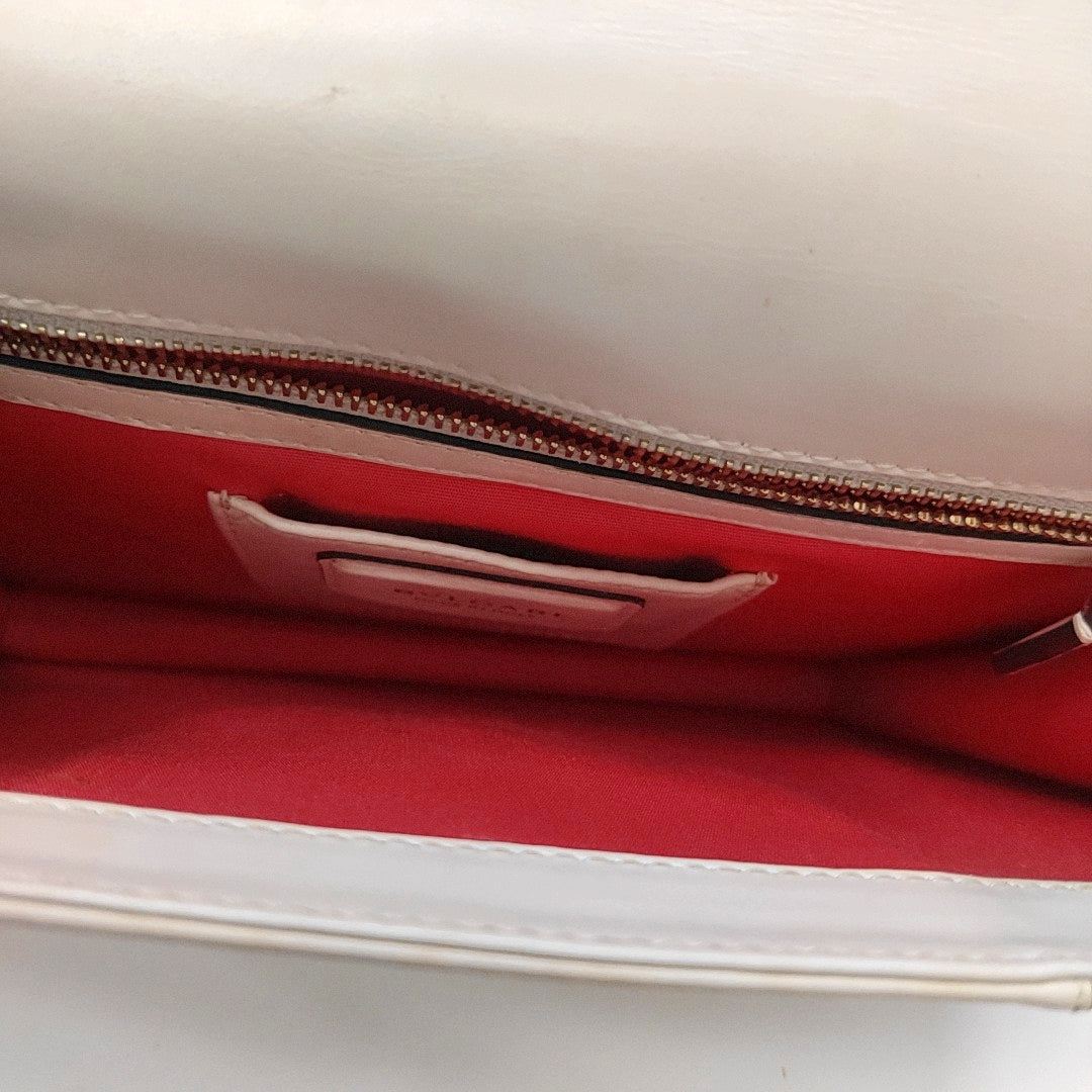 SERPENTI FOREVER Medium Calfskin White