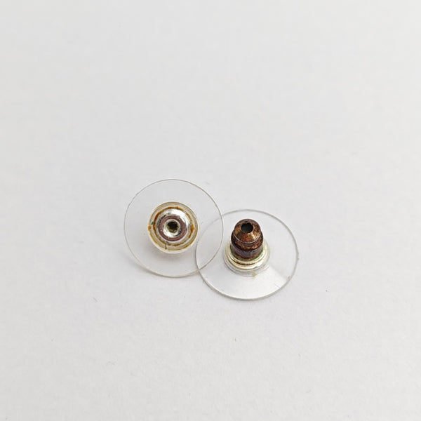 Metal Silver Stud Earrings