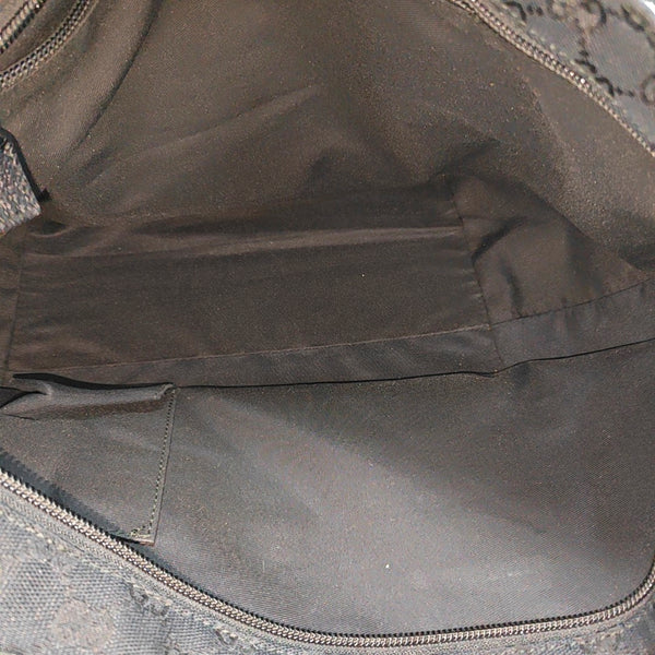 Monogram Canvas Tote Bag Black