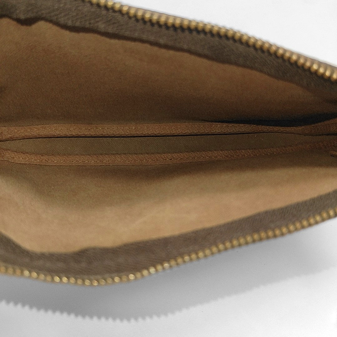 ACCESSOIRES MM Monogram Coated Canvas Brown