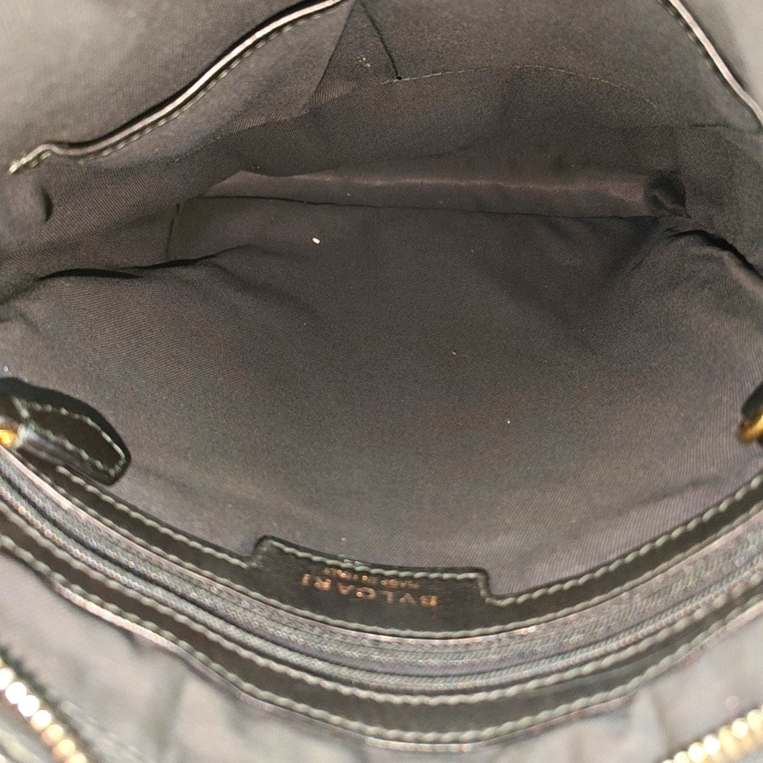 Calfskin Shoulder Bag Black