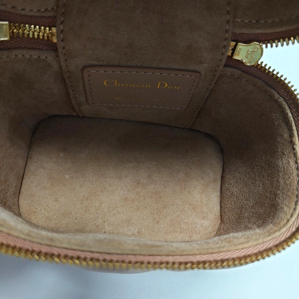 Lady Dior Super Mini Cannage Lambskin Pink