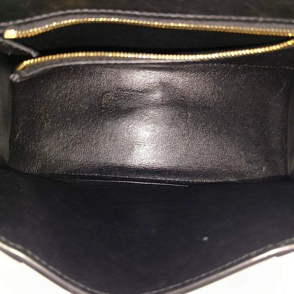 Hourglass S Calfskin Black