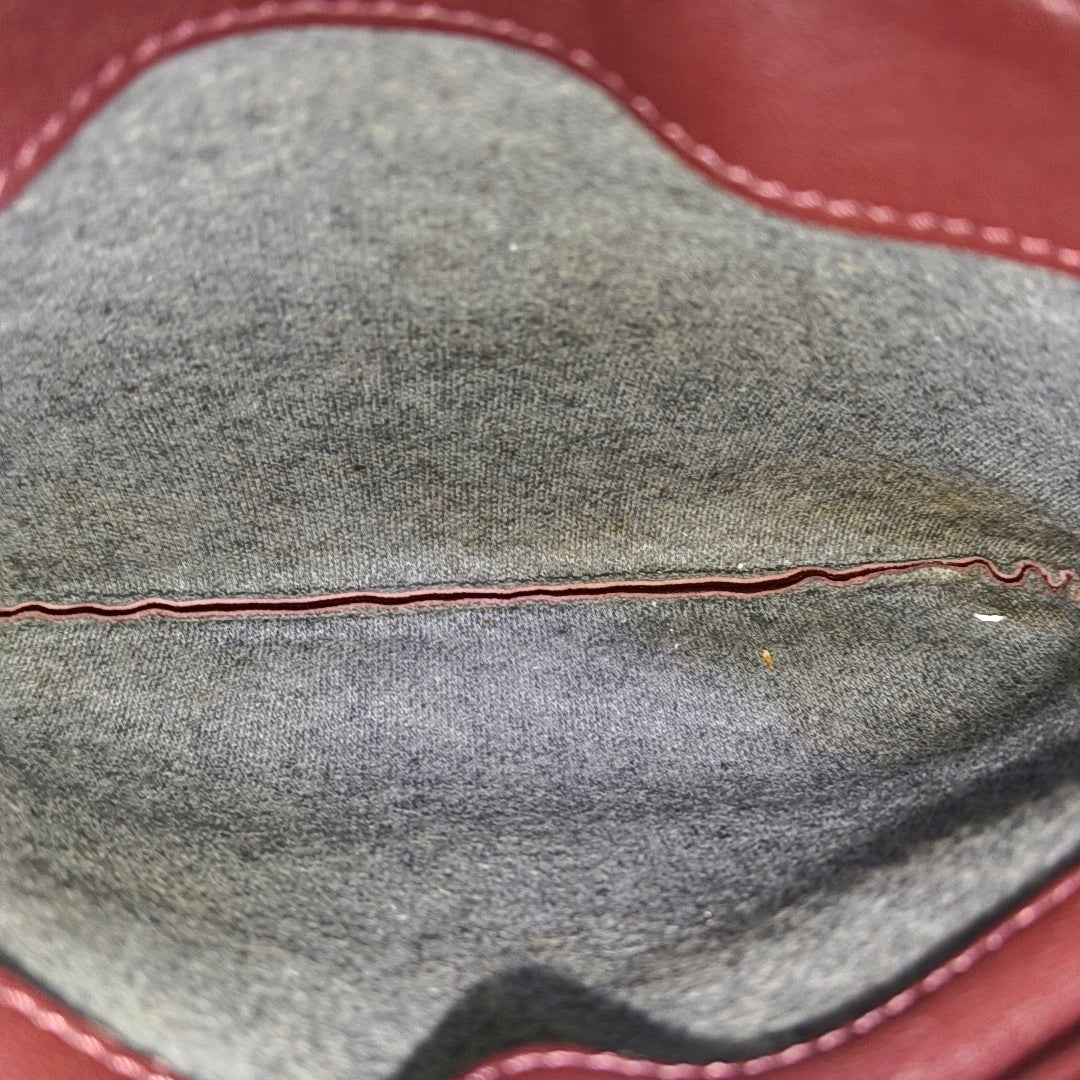 TRIO Small Lambskin Red