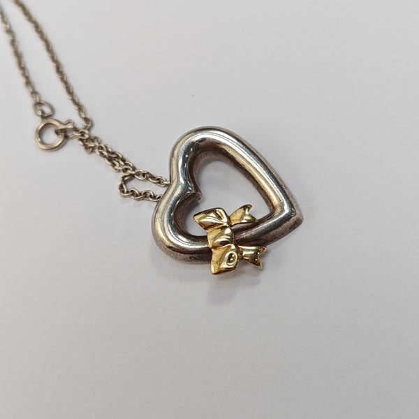 Tiffany Hearts 925 Sterling Silver Necklace