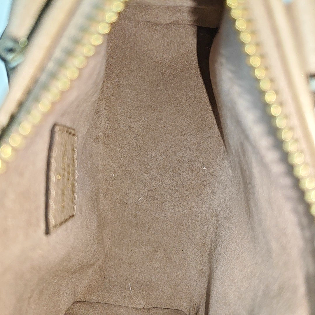 SPEEDY Nano Monogram Calfskin Gray