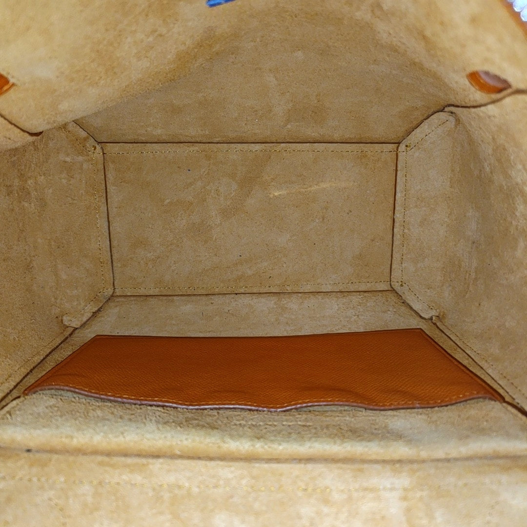 BELT Micro Calfskin Orange