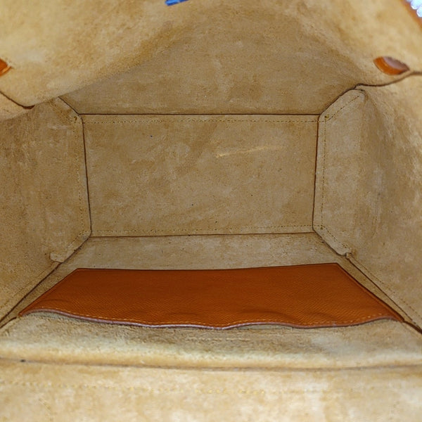 BELT Micro Calfskin Orange
