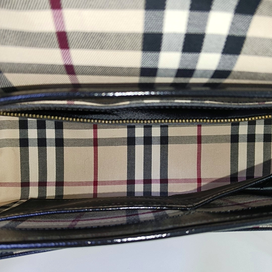 Calfskin Shoulder Bag Black