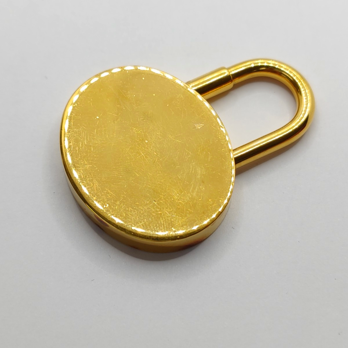Gold Metal Bag Charm