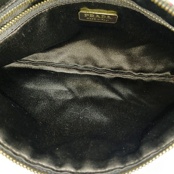 Fabric Top Handle Bag Multicolor