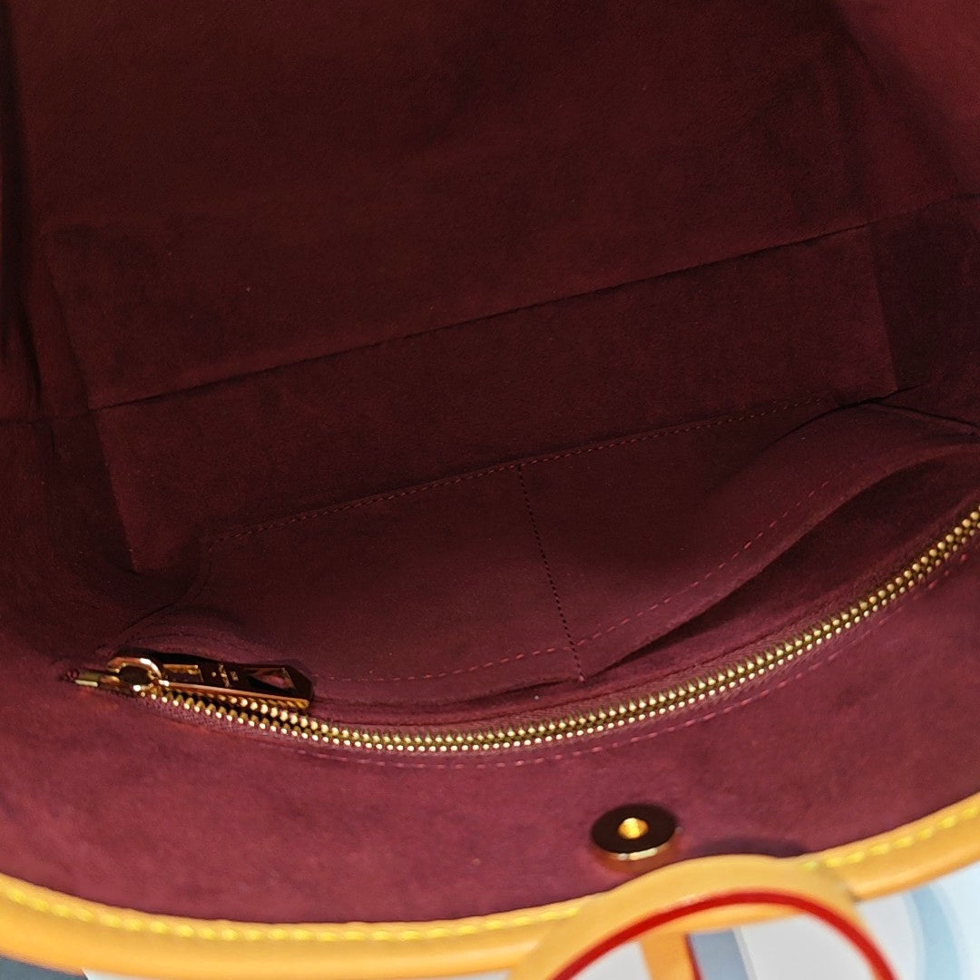 CARRYALL PM Monogram Coated Canvas Brown