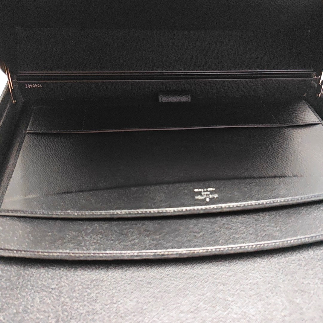 PRÉSIDENT Calfskin Black