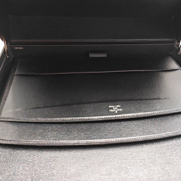 PRÉSIDENT Calfskin Black