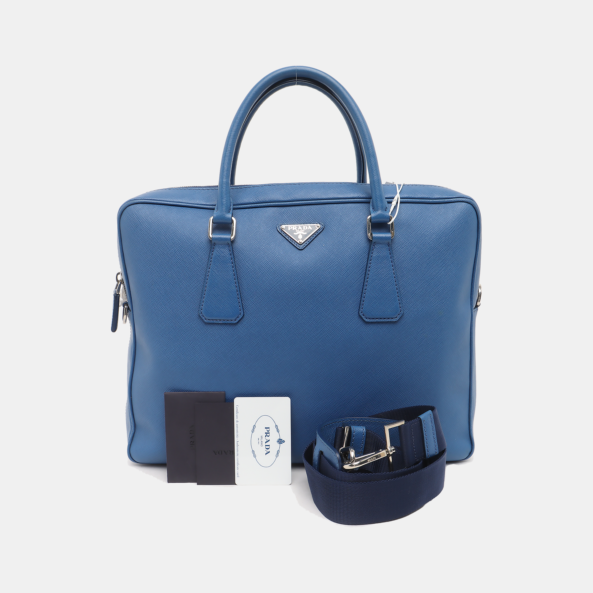 Saffiano Calfskin Blue