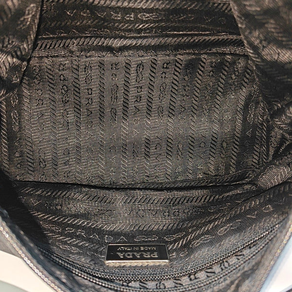 Nylon Shoulder Bag Black