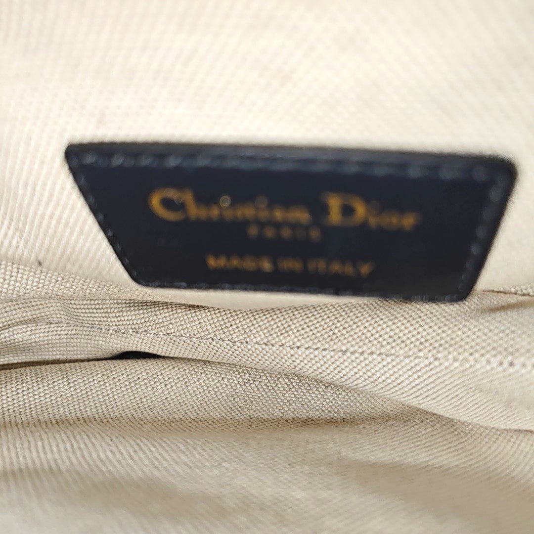 Saddle Mini Oblique Canvas Blue