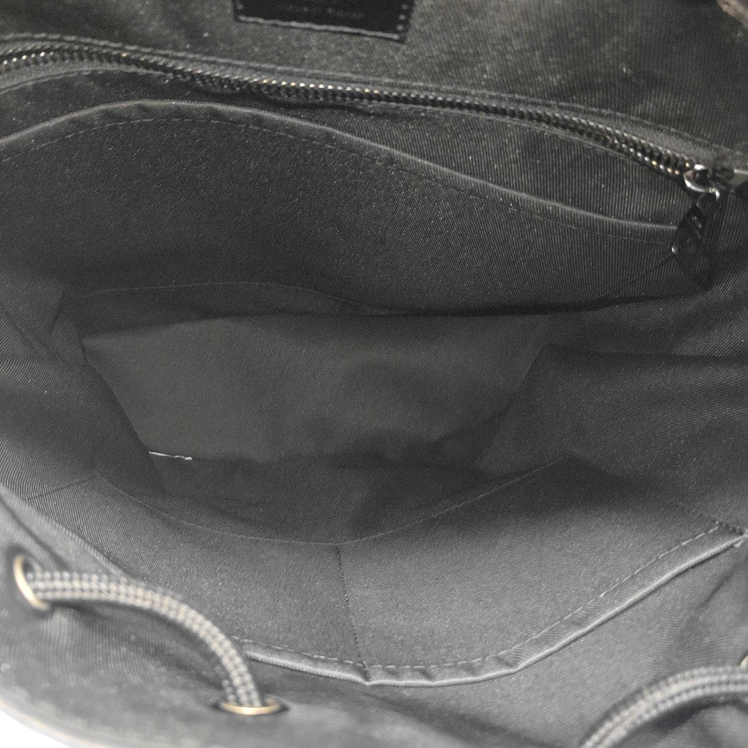 CHRISTOPHER PM Monogram Coated Canvas Gray
