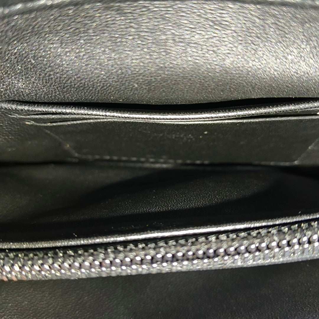 Dior Caro Small Cannage Calfskin Black